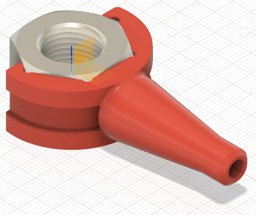 22mm support for the damper potentiometer