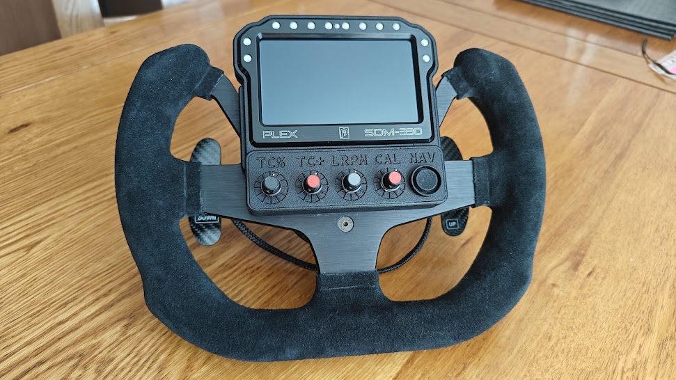 Completed the steering wheel upgrade