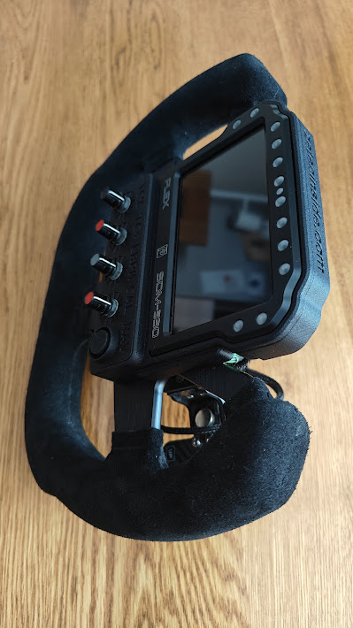 Completed the steering wheel upgrade