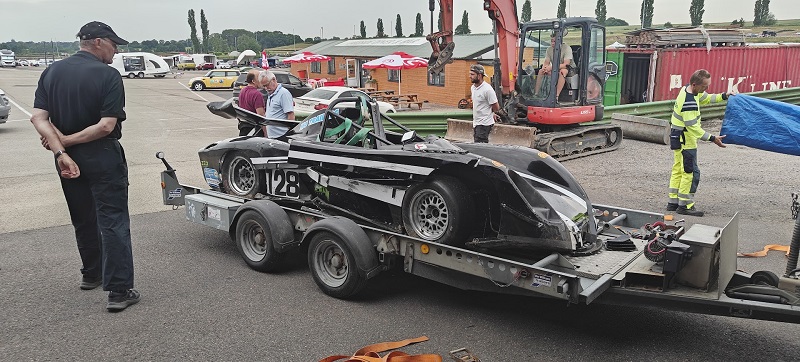 Poorly Radical at Mallory Park
