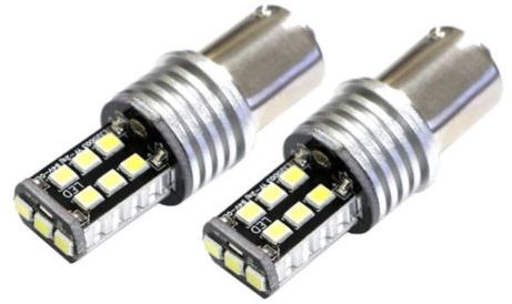 BA15S 382 P21W 1156 CANBUS ERROR FREE HIGH POWER BULBS XENON WHITE