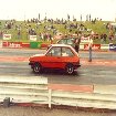 Me at Santa Pod, at the Fast Car sprint in September 1993