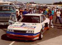 The V8 powered Honda Legend, at Donington, c.1987