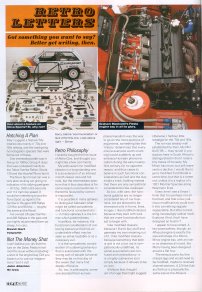 Retro Cars, November 2003